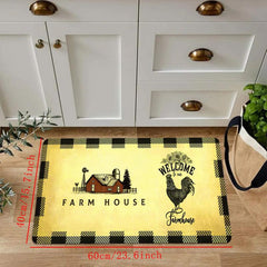 1PC Farmhouse Kitchen Mat Non Slip Thick Kitchen Rugs And Mats For Floor Comfort