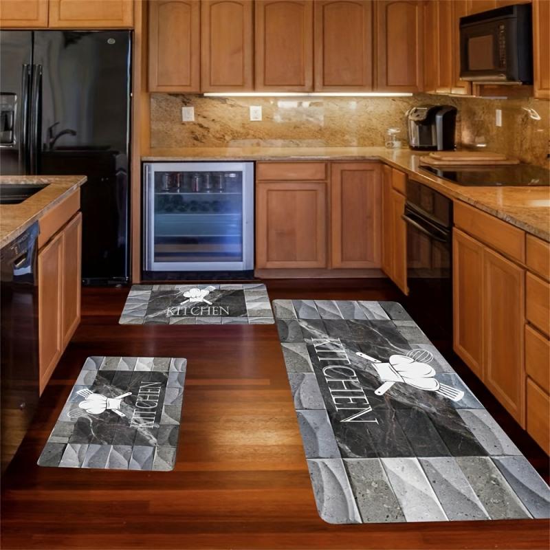 Soft Cushioned Anti Fatigue Kitchen Mat Waterproof Memory Foam Floor Mat