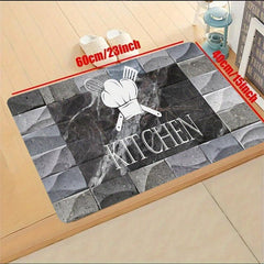 Soft Cushioned Anti Fatigue Kitchen Mat Waterproof Memory Foam Floor Mat