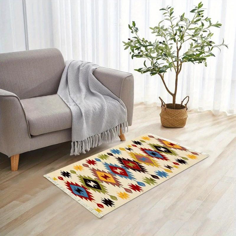 Bohemian Style Moroccan Tribal Area Rug