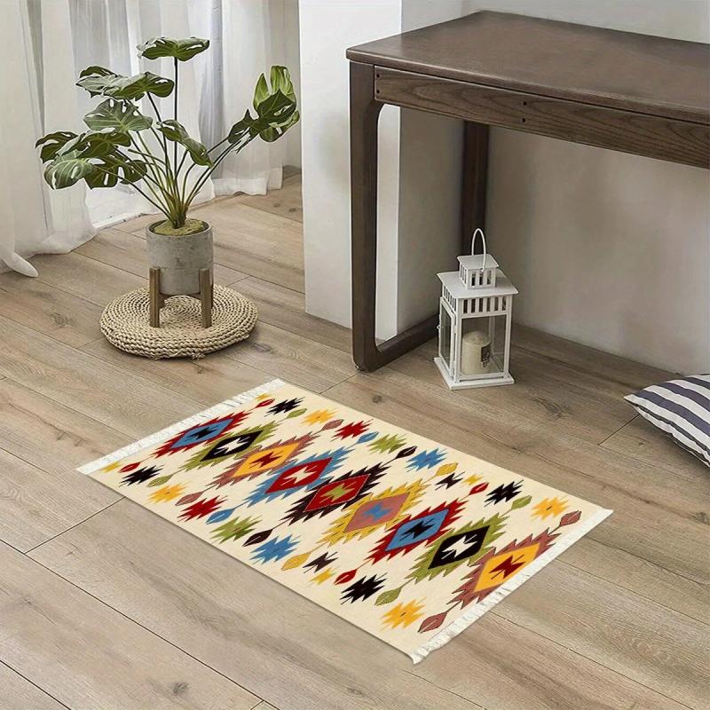 Bohemian Style Moroccan Tribal Area Rug