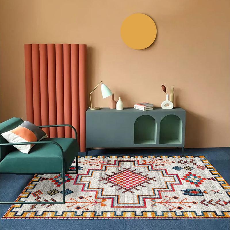 Bohemia Living Room Plush Carpet Moroccan Large Area Rugs
