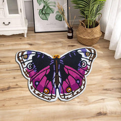 Butterfly Flower Carpet Soft and Durable Indoor Floor Mat