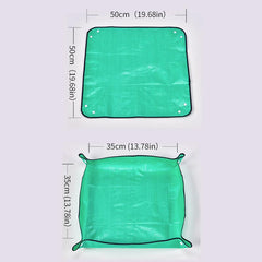 Waterproof Plant Repotting Mat Indoor Gardening Mat Foldable
