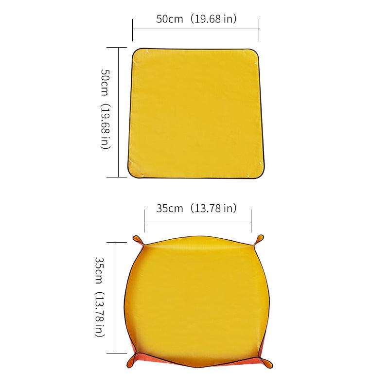 Waterproof Plant Repotting Mat Indoor Gardening Mat Foldable