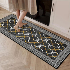 Modern Soft Kitchen Rug Anti Fatigue Quick Dry Waterproof Non Slip Kitchen Rug