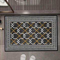 Modern Soft Kitchen Rug Anti Fatigue Quick Dry Waterproof Non Slip Kitchen Rug