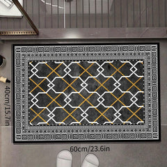 Modern Soft Kitchen Rug Anti Fatigue Quick Dry Waterproof Non Slip Kitchen Rug