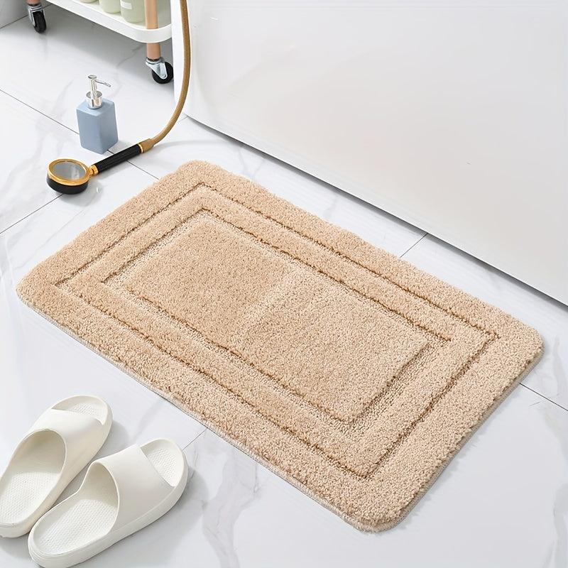 Modern Bathroom Rug Non Slip Absorbent Shower Room Mat