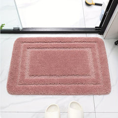 Modern Bathroom Rug Non Slip Absorbent Shower Room Mat