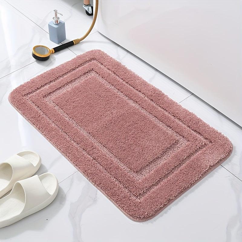 Modern Bathroom Rug Non Slip Absorbent Shower Room Mat