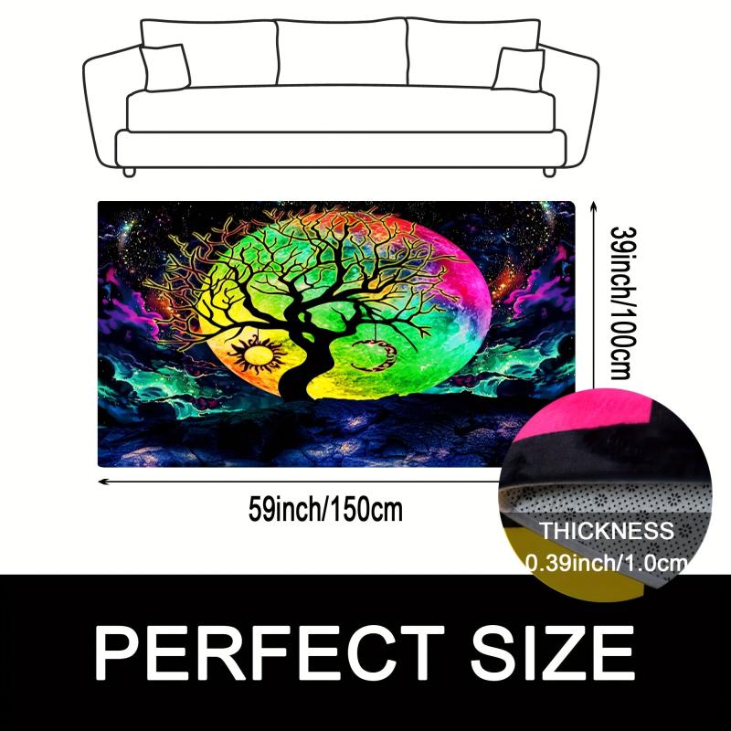Large 3D Gaming Area Rug Washable Living Room Gamepad Carpet
