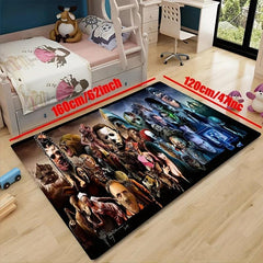 Horror Anime Carpet Movie Character Floor Rug Non-slip Washable Carpet
