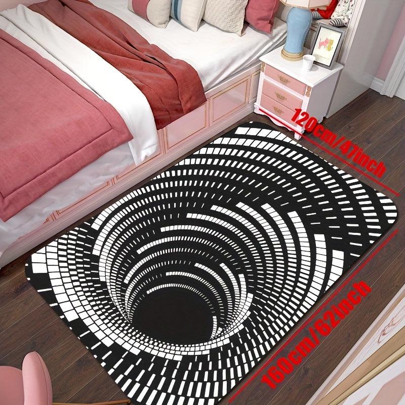 Creative Illusion Rug Door Mat Living Room Area Rug Non-slip Indoor Mat