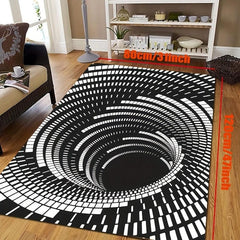 Creative Illusion Rug Door Mat Living Room Area Rug Non-slip Indoor Mat