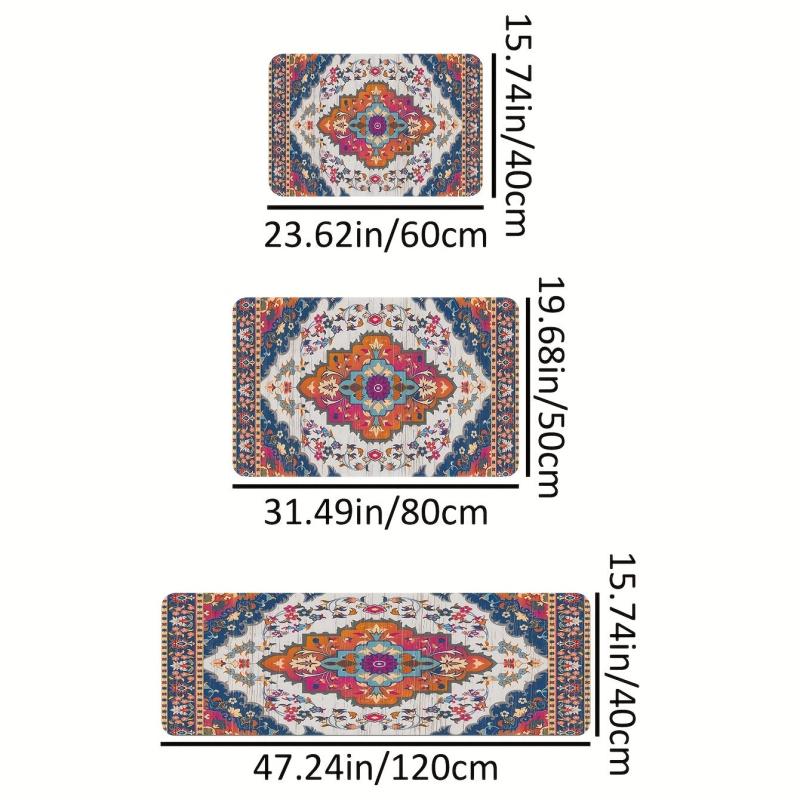 Boho Ethnic Style Soft Carpet for Living Room Bedroom Floor Mat
