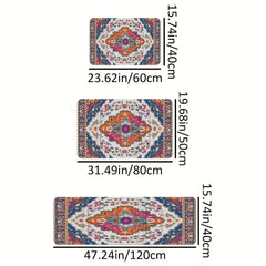 Boho Ethnic Style Soft Carpet for Living Room Bedroom Floor Mat