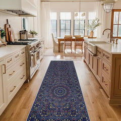 Modern Floral 2'X10' Runner Rugs Abstract Laundry Room Rugs