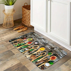 Soft Kitchen Floor Mat Non slip Mat Soft Rug Waterproof Mat Machine Washable