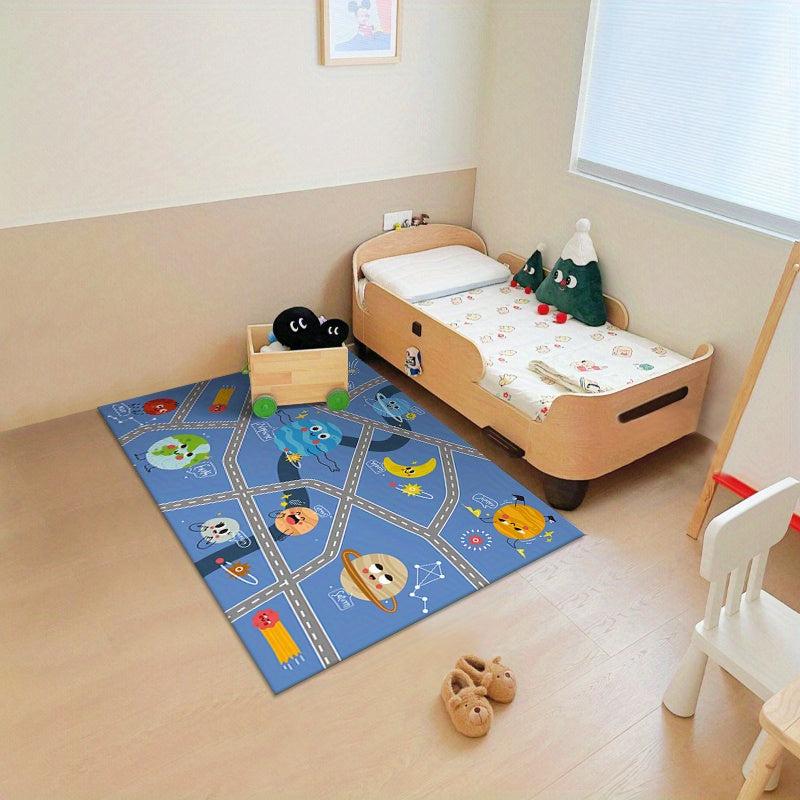 Kids City Life Playmat Rug Traffic System Play Mat