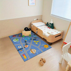 Kids City Life Playmat Rug Traffic System Play Mat