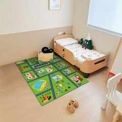 Kids City Life Playmat Rug Traffic System Play Mat
