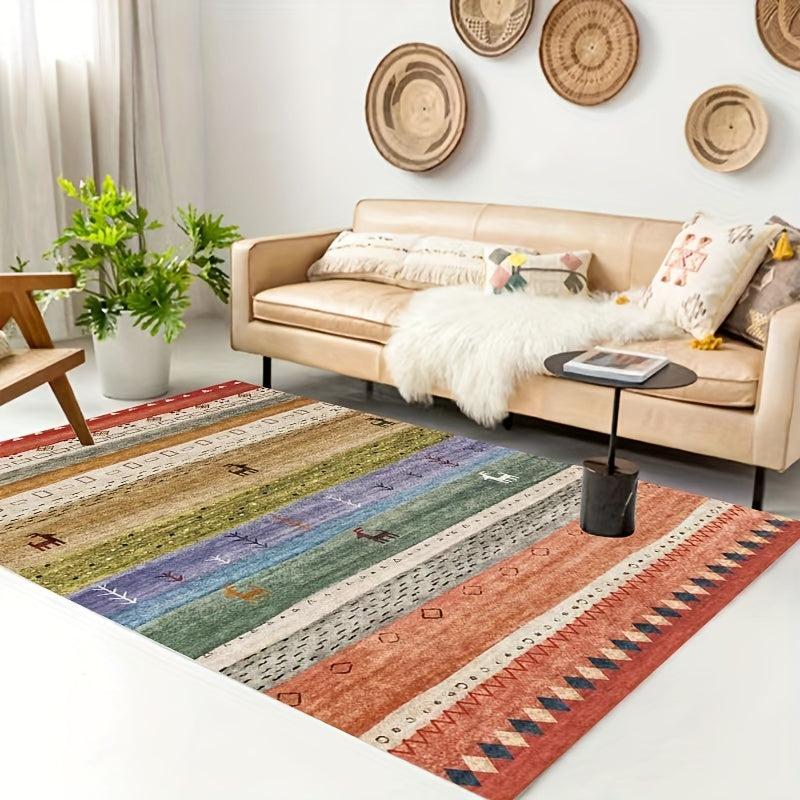 Nordic Moroccan Ethnic Style Carpet Mat Living Room Sofa Coffee Floor Mat