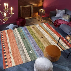Nordic Moroccan Ethnic Style Carpet Mat Living Room Sofa Coffee Floor Mat