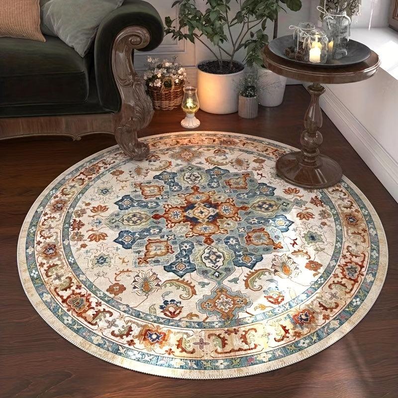 Bohemian Floor Carpet Soft Non Slip Indoor Mat For Room Decor