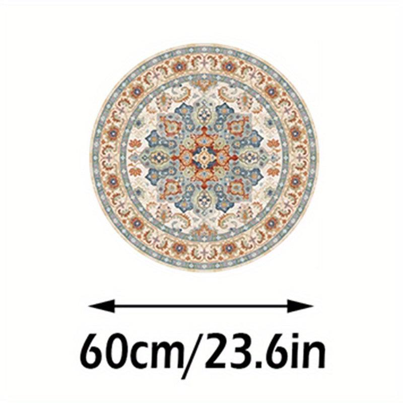 Bohemian Floor Carpet Soft Non Slip Indoor Mat For Room Decor