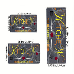 Soft Anti Fatigue Memory Foam Kitchen Runner Rug