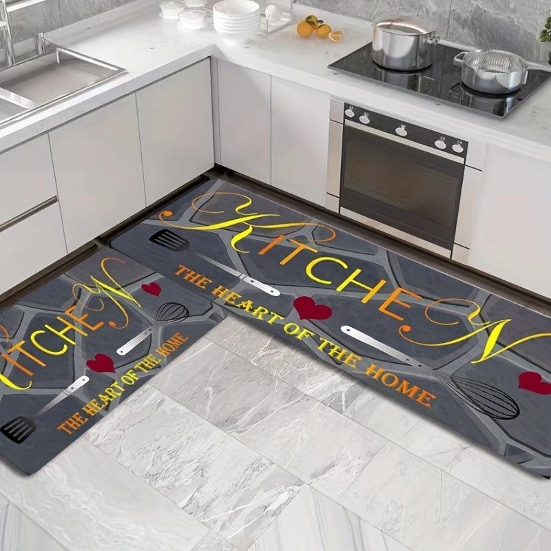 Soft Anti Fatigue Memory Foam Kitchen Runner Rug