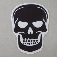 Skull Bath Mat Gothic Decor Halloween Bathroom Mats