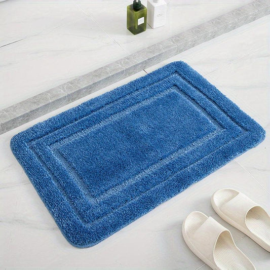 Absorbent Non Slip Plush Doorway Floor Mat for Home Decoration