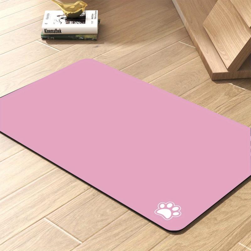Pet Feeding Mat Absorbent Dog Mat No Stains Quick Dry