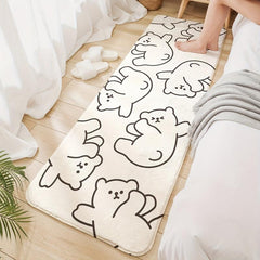 Soft Area Rugs For Bedroom Fluffy Rug Shag Furry Area Rug