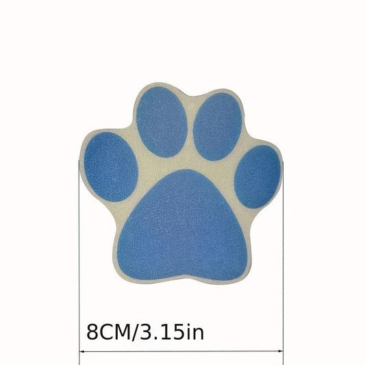 5pcs Footprint Anti Slip Stickers for Bathtub Shower Pool