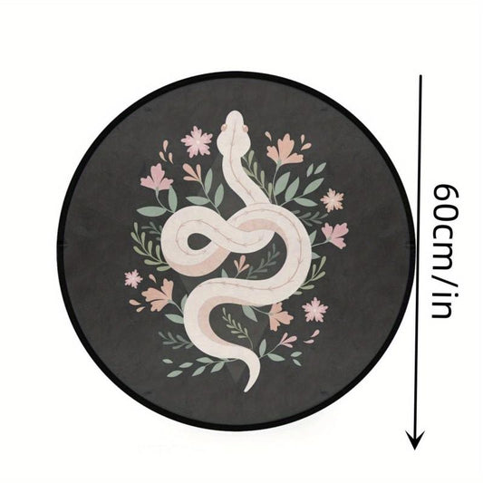 Non-Slip Round Area Rug Fluffy Floor Carpet Bedroom Living Room Bedside Rugs