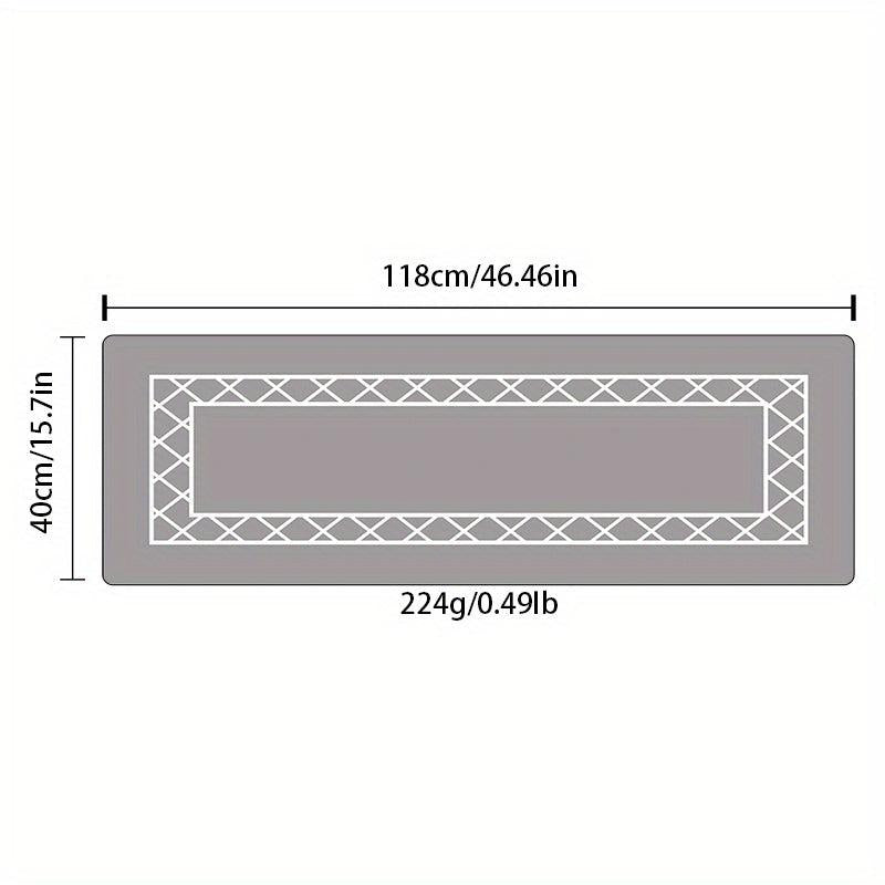 Soft Cushioned Anti Fatigue Kitchen Rug Waterproof Non Slip Floor Mat