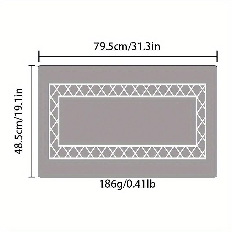 Soft Cushioned Anti Fatigue Kitchen Rug Waterproof Non Slip Floor Mat