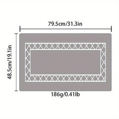Soft Cushioned Anti Fatigue Kitchen Rug Waterproof Non Slip Floor Mat