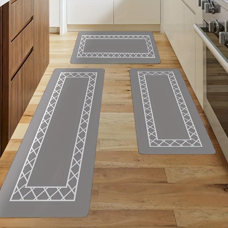 Soft Cushioned Anti Fatigue Kitchen Rug Waterproof Non Slip Floor Mat