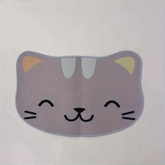 Soft Cat Bath Mat Absorbent Non-slip Floor Mat