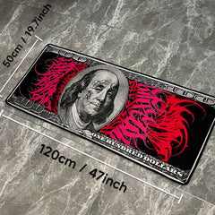 Gothic Dark Hiphop Theme Rug Bedroom Area Rugs