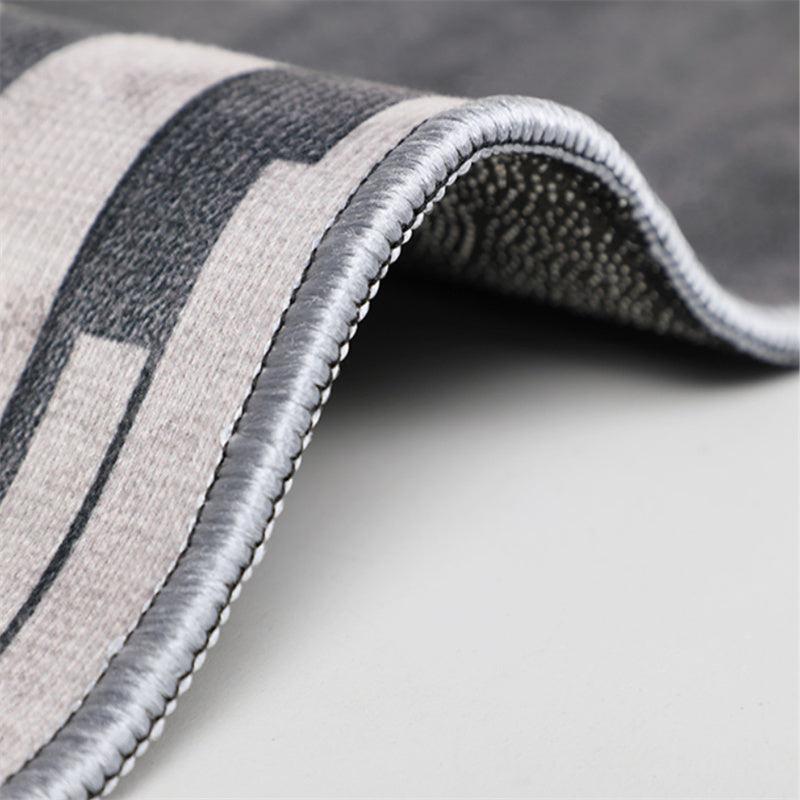 Modern Anti-slip Door Mat Bath Mats Absorbent Home Bathroom Floor Carpet