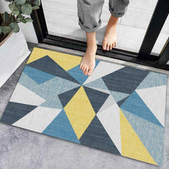 Modern Anti-slip Door Mat Bath Mats Absorbent Home Bathroom Floor Carpet
