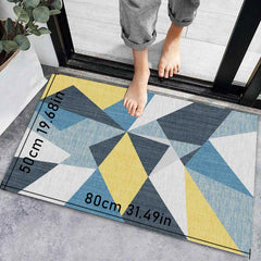 Modern Anti-slip Door Mat Bath Mats Absorbent Home Bathroom Floor Carpet