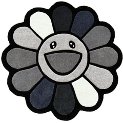 Colorful Sunflowers Round Rug Soft Area Mat Fluffy Washable Bedroom Floor Mat