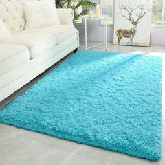 Ultra Soft Plush Rug Large Area Rug Non slip Fluffy Shaggy Rug