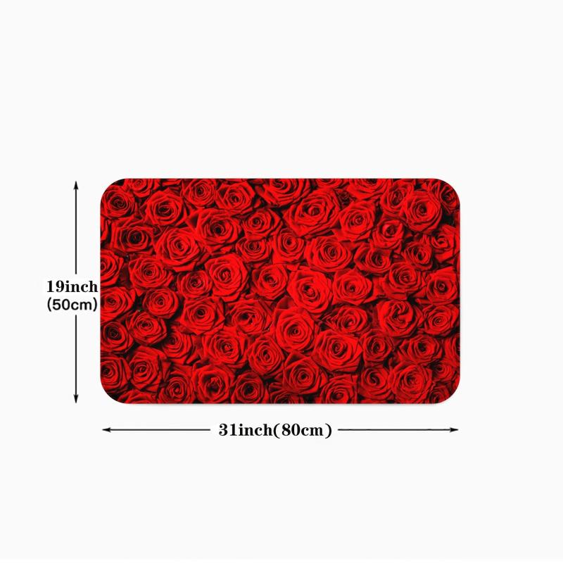1pc Anti Fatigue Kitchen Mat Polyester Carpet Memory Foam Mat
